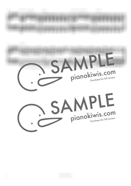 악보 > 너에게 닿기를 (きみにとどけ) / 피아노 반주 - 10CM, 타니자와 토모후미 · 너에게 닿기를 OP by 피아노정류장 악보 이미지-3