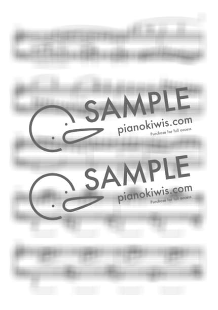 Score > Piano Sonata No.8 'Pathetique' / Advanced - L. V. Beethoven by PianoKiwis Sheet music image-4