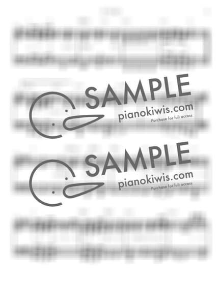 악보 > 내 이름 맑음 / 밴드 버전, (G-Akey 키업 포함) 피아노 커버 - QWER by 건반자매 악보 이미지-4