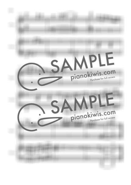 악보 > 인생의 회전목마 / 4 Hands - 히사이시 조 · 하울의 움직이는 성 by My Favorite Piano 악보 이미지-9