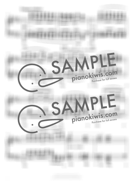 Score > Clair de Lune / Advanced - C. Debussy by PianoKiwis Sheet music image-1