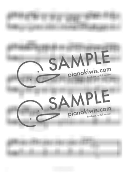 Score > Untitled, 2014 / 피아노 반주 - G-DRAGON by 피아노정류장 Sheet music image-3