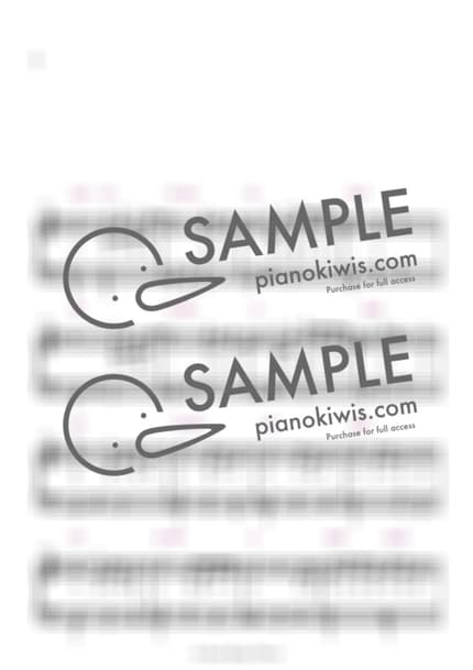 악보 > To. X / 쉬운악보,1절 - 태연 by 에이쌤 악보 이미지-1