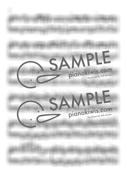 악보 > 왈츠 7번 (보사노바 버전) / 고급 - 쇼팽 (F. Chopin), 피아노키위즈 by 피아노키위즈 악보 이미지-1