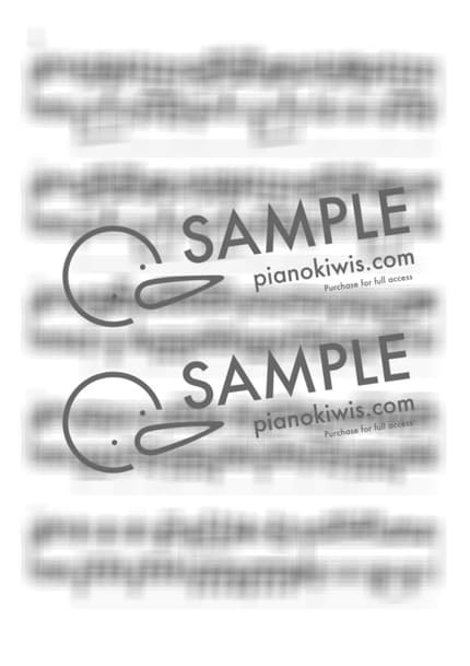 Score > Kawaranai Mono / Advanced - Oku Hanako · The Girl Who Leapt Through Time OST by PianoKiwis Sheet music image-3