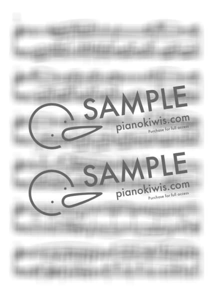 Score > Piano Sonata No.8 'Pathetique' / Advanced - L. V. Beethoven by PianoKiwis Sheet music image-3