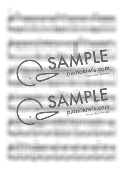 Score > The knight who can't die and the silk cradle / 다장조 - LUCY by 라니스코어 Sheet music image-1