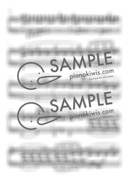 Score > Piano Sonata No.8 'Pathetique' / Advanced - L. V. Beethoven by PianoKiwis Sheet music image-3