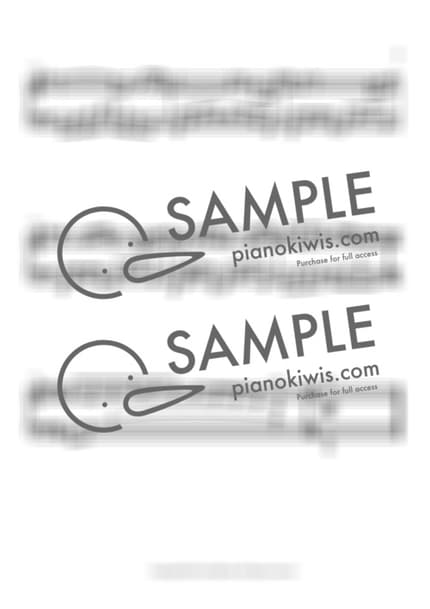 악보 > Rain - SEKAI NO OWARI · 메리와 마녀의 꽃 OST by 오늘피아노 악보 이미지-2