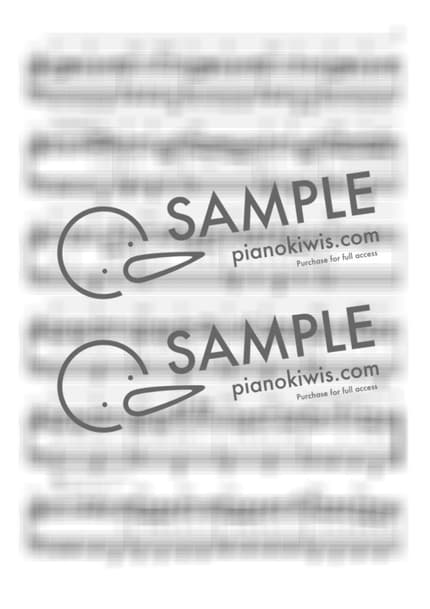 악보 > NIGHT DANCER / 다장조 - imase by 라니스코어 악보 이미지-2