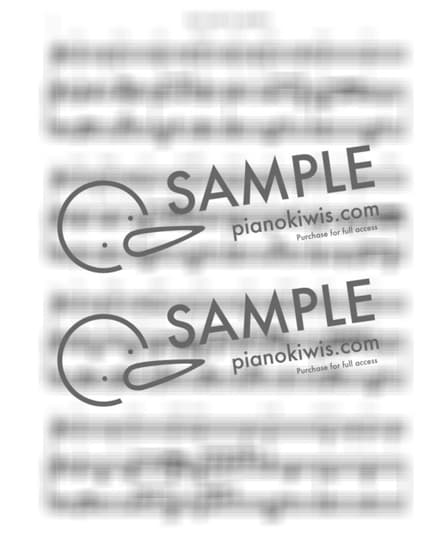 Score > Jesus Shed His Blood For Me '144장' / 3단악보 - Hymns by 나건반 Sheet music image-1