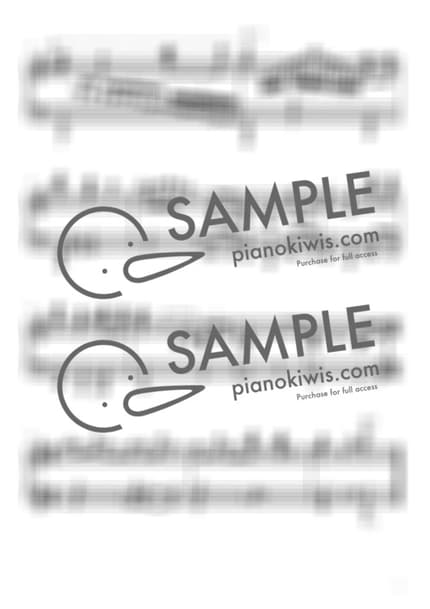 악보 > 생일 축하 합니다 (Happy Birthday To You) / 고급 악보 - Mildred J. Hill, Patty Hill by My Favorite Piano 악보 이미지-2