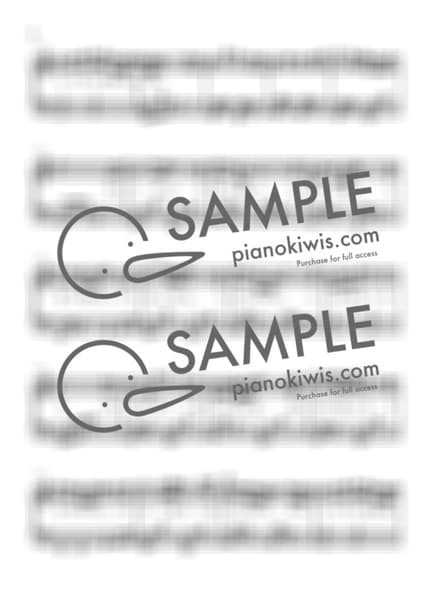 악보 > 사랑은 늘 도망가 / 다장조 - 이문세 by 라니스코어 악보 이미지-1