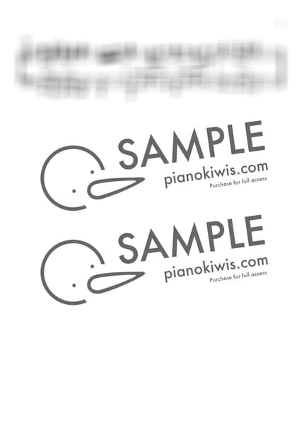 악보 > 카마도 탄지로의 노래 (竈門炭治郎のうた) / 어려운 악보 - 시이나 고 · 귀멸의 칼날 OST by 피아노키위즈 악보 이미지-6