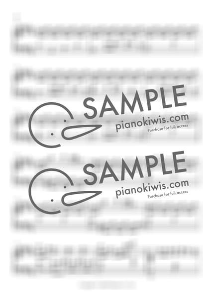 Score > Sparkle - RADWIMPS · your name. OST by PianoKiwis Sheet music image-1