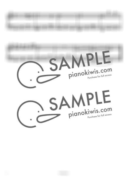 악보 > 녹턴 2번 (Nocturne Op.9 No.2) / 쉬운 악보1 - 쇼팽 (F. Chopin) by 핑크피아노 PINKPIANO 악보 이미지-1