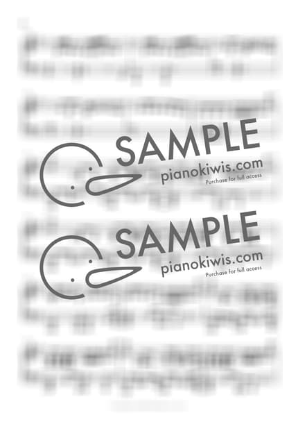 Score > Attention - NewJeans by 송대현 Sheet music image-1