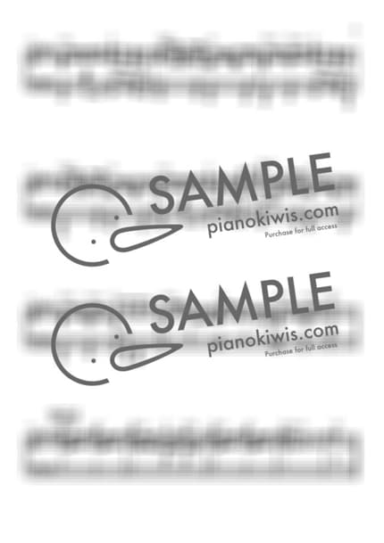 악보 > 변하지 않는 것 (変わらないもの) / 고급 악보 - 오쿠 하나코 · 시간을 달리는 소녀 OST by My Favorite Piano 악보 이미지-4