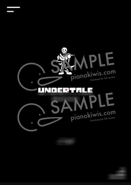 악보 > Bonetrousle - Toby Fox · 언더테일 OST by 피아노박스 PianoBox 악보 이미지-0