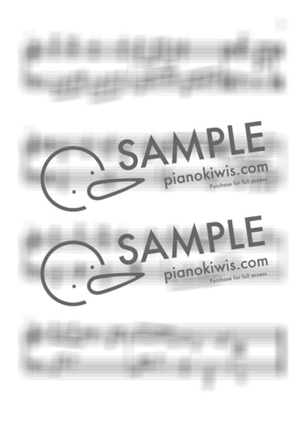 악보 > 모노노케 히메 (もののけ姫) / 중급 악보 - 히사이시 조 · 모노노케 히메 OST by My Favorite Piano 악보 이미지-4