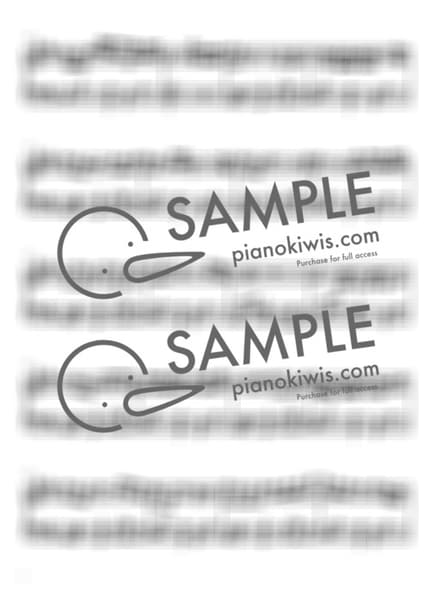 Score > UN Village - BAEKHYUN by 강아지똥 Sheet music image-3