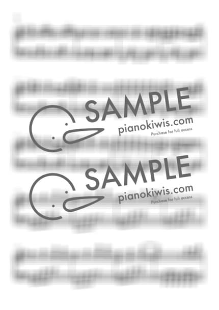 Score > Golden - HUNTR/X · KPop Demon Hunters OST by 강아지똥 Sheet music image-1