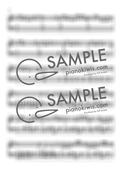 악보 > 홍련화 (紅蓮華) / 초급 - LiSA · 귀멸의 칼날 OP by 피아노키위즈 악보 이미지-1