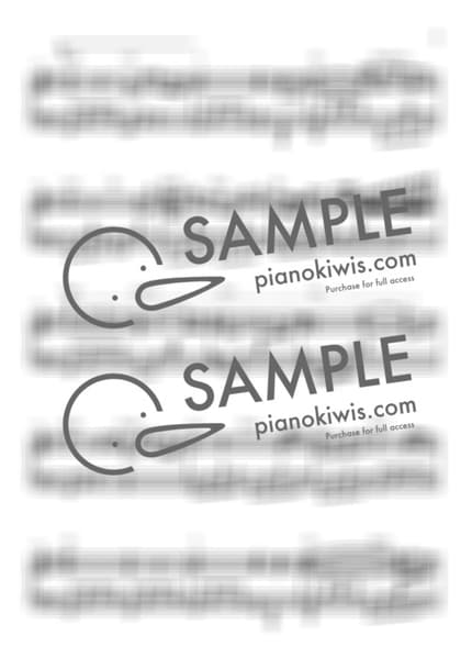 Score > For Lovers Who Hesitate / Advanced - Jannabi by My Favorite Piano Sheet music image-2