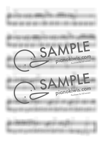 Score > How Far I'll Go / Easy - Moana OST by 라니스코어 Sheet music image-1