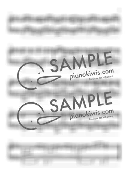 악보 > Snowman / 고급 - Sia by 피아노키위즈 악보 이미지-2