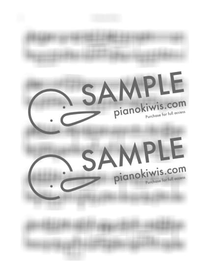 악보 > 생명의 이름 (いのちの名前) - 히사이시 조 · 센과 치히로의 행방불명 OST by Tully Piano 악보 이미지-1