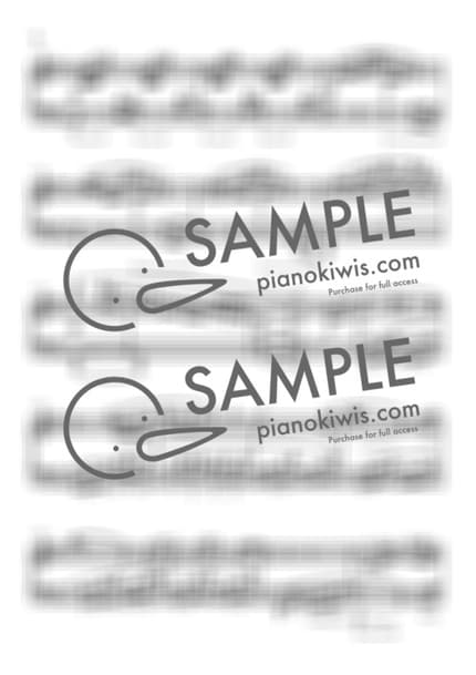 Score > Piano Sonata No.8 'Pathetique' / Advanced - L. V. Beethoven by PianoKiwis Sheet music image-5