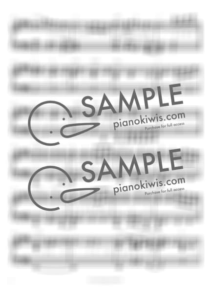 악보 > 개화 (Flowering) / 피아노 반주 - LUCY by 피아노정류장 악보 이미지-1