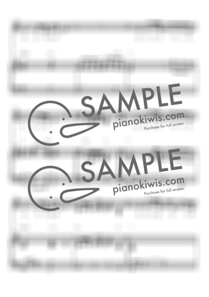 Score > With you until morning / 3단 악보 - Brandon Lee · La Rose De Versailles OST by 프로처럼플레이 Sheet music image-1