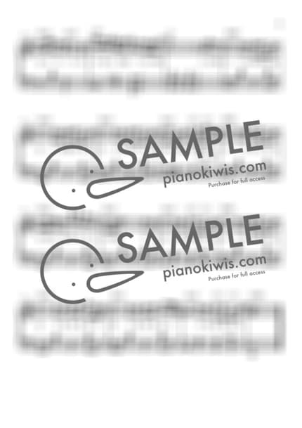 Score > Not Spring, Love, or Cherry Blossoms / 다장조 - IU, HIGH4 by 라니스코어 Sheet music image-2