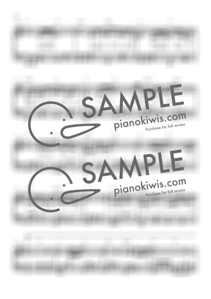 악보 > 너에게 난, 나에게 넌 / 다장조 - 자전거 탄 풍경 · 클래식 OST by 라니스코어 악보 이미지-1