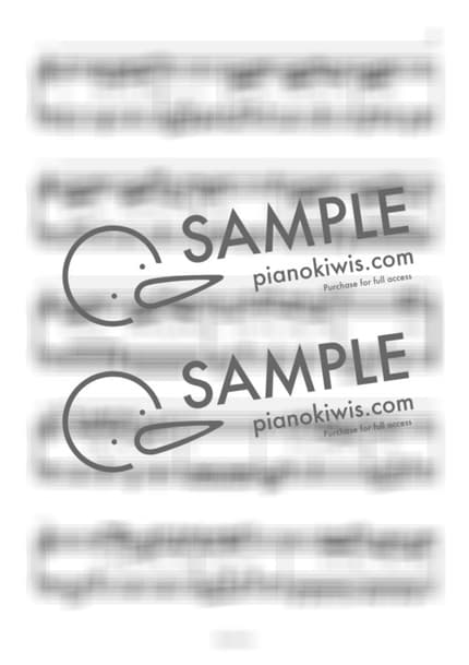 악보 > 아이와 나의 바다 / 다장조 - 아이유 by 라니스코어 악보 이미지-2