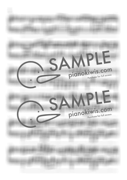 Score > Where Our Blue Is - Tatsuya Kitani · Jujutsu Kaisen OP by PianoKiwis Sheet music image-1