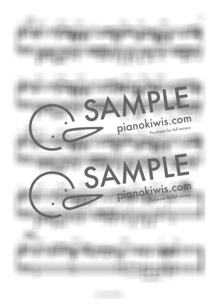 Score > La La La Love Song / 백예린 Ver - Toshinobu Kubota by 스페셜키 Sheet music image-2