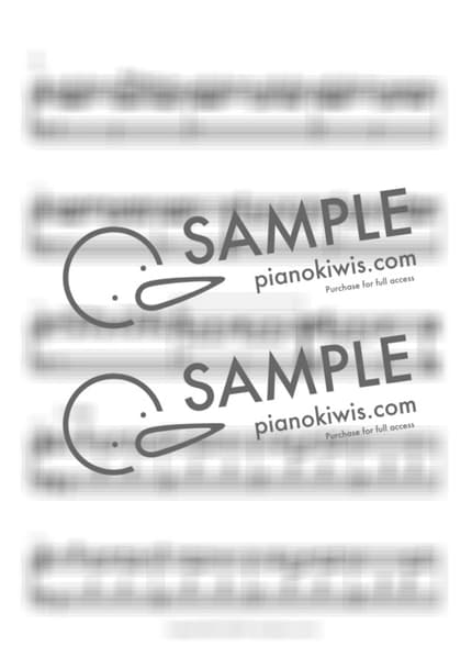 악보 > 데이트 (デート) - RADWIMPS · 너의 이름은 OST by 오늘피아노 악보 이미지-1