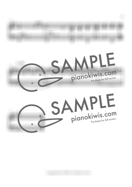 악보 > 무방비한 슬픔에 (無防備な悲しみに) - 카메다 세이지 · 오늘 밤, 세계에서 이 사랑이 사라진다 해도 OST by 오늘피아노 악보 이미지-2