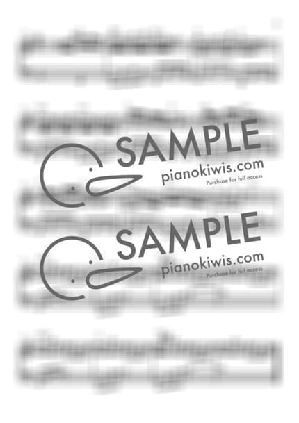 Score > Flower Dance / 다장조 - DJ Okawari by 라니스코어 Sheet music image-4