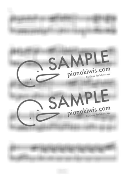 악보 > 아이와 나의 바다 / 다장조 - 아이유 by 라니스코어 악보 이미지-3