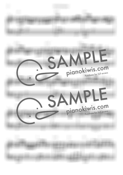 악보 > 첫 눈 / 발라드 버전 (Ballad Ver.) - EXO · 캐롤 by KeyNomad 악보 이미지-1