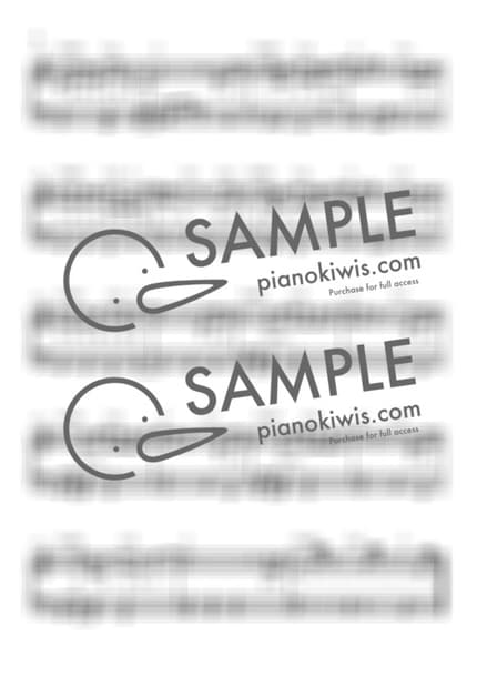 楽譜 > Blueming / 다장조 - IU by 라니스코어 楽譜画像-3