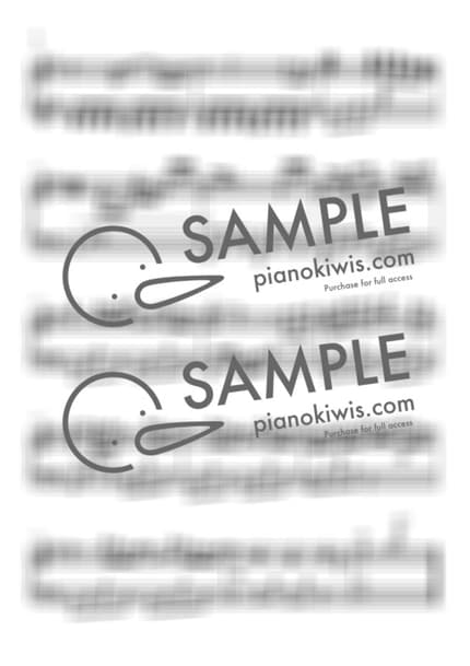 악보 > Spring / 고급 악보 - 히사이시 조 by My Favorite Piano 악보 이미지-3