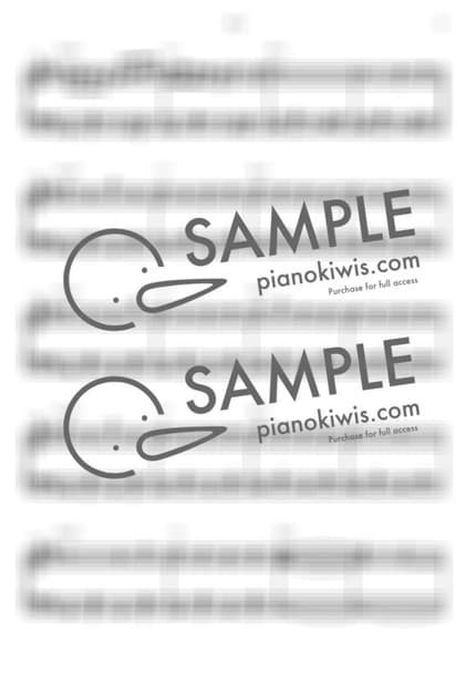 악보 > 맑은 날 (晴る) - 요루시카 · 장송의 프리렌 OP by KeyNomad 악보 이미지-8