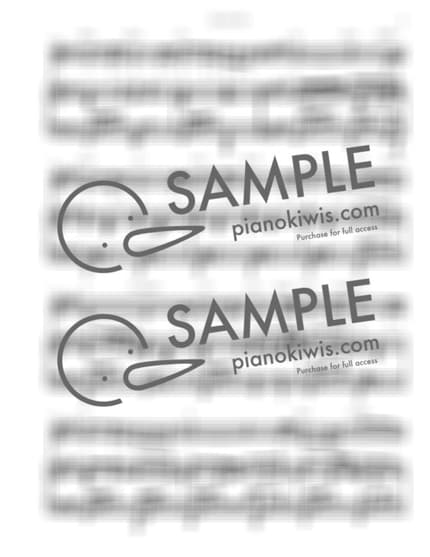 악보 > 갈보리산 위에 '150장' / 3단악보 - George Bennard · 찬송가 by 나건반 악보 이미지-4