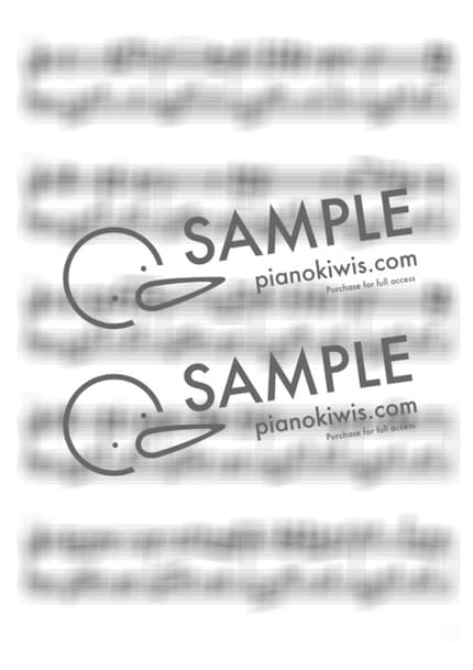 Score > ETERNAL SNOW - Full Moon o Sagashite ED by 강아지똥 Sheet music image-2