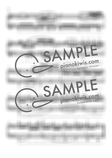 楽譜 > ピアノソナタ第8番 '悲愴' / 中級 - ベートーヴェン (L. V. Beethoven) by PianoKiwis 楽譜画像-1